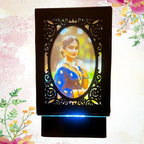Personalized LED Photo Lamp – Custom Single Photo Portrait Frame | Unique Gift for Anniversary, Birthdays & Home Décor