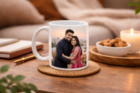 Lovebloom Personalized Couple Photo Mug – Custom Love Coffee Mug