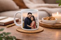Lovebloom Personalized Couple Photo Mug – Custom Love Coffee Mug