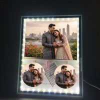 Lovebloom Personalized LED Photo Frame – Custom Memory Light